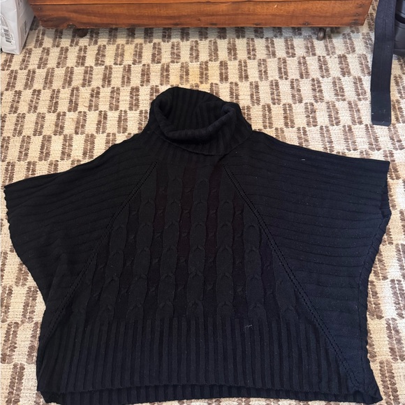 Costa Blanca Black Cowl Neck Sweater - Picture 1 of 4
